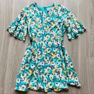 Cece printed dress size 4
